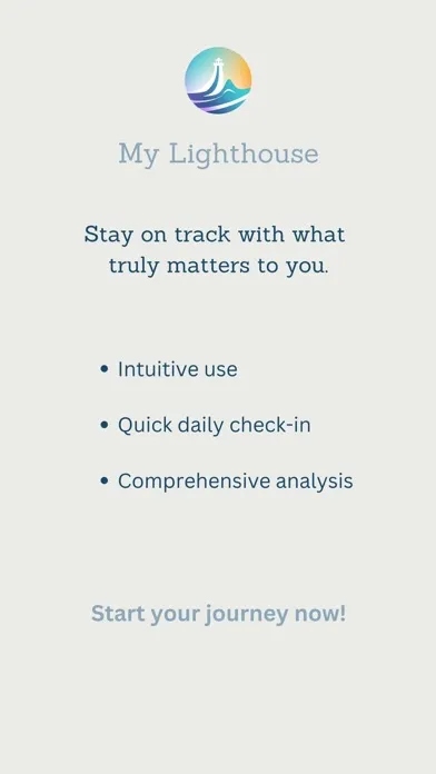 Captures d'écran de My Lighthouse: Know yourself
